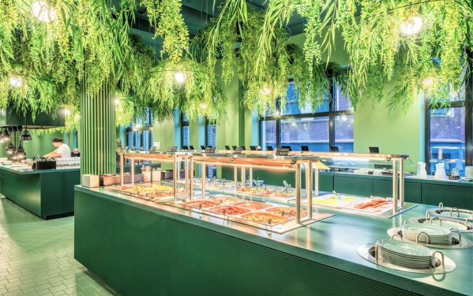 Buffet van Hotel Wellton Riverside Spa in Riga