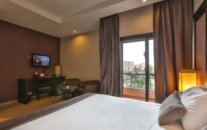 Tweepersoonskamer van Hotel Opera Plaza in Marrakech