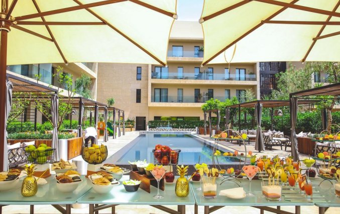 Buffet van hotel Radisson Blu Carre Eden in Marrakech