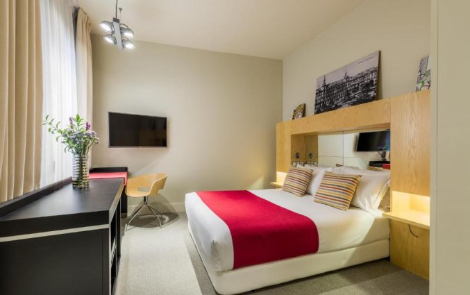 Tweepersoonskamer van Hotel Room Mate Alicia in Madrid