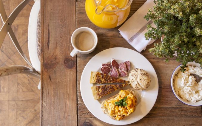 Ontbijt van hotel Casa Gracia in Barcelona