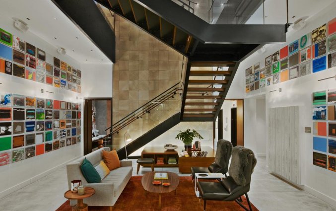Lounge van hotel Arlo Nomad New York