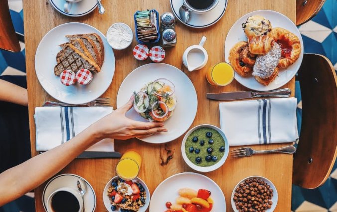 Eten bij hardol's hotel Arlo Soho New York