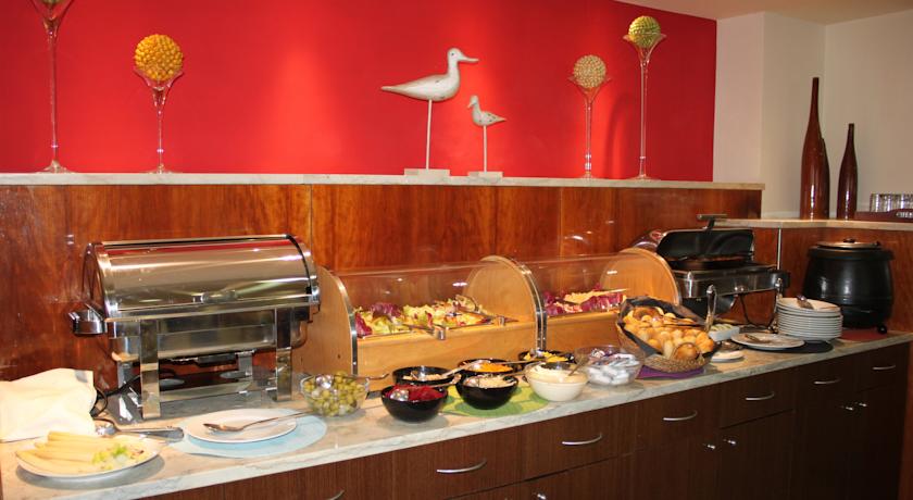 Ontbijtbuffet van Hotel Aranea in Barcelona