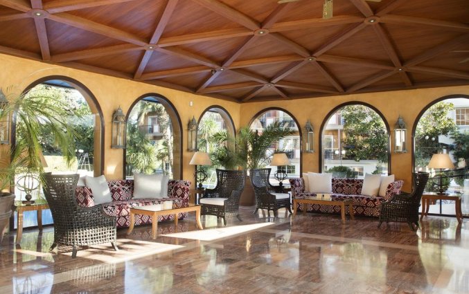 Lobby van Hotel Luna Park & Spa