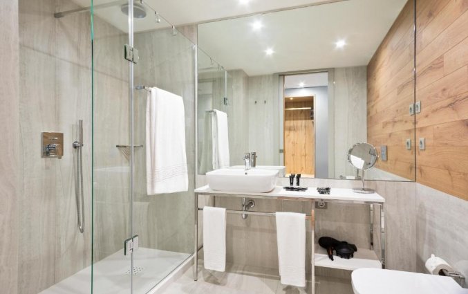 Badkamer van Hotel Acta The Avenue in Porto