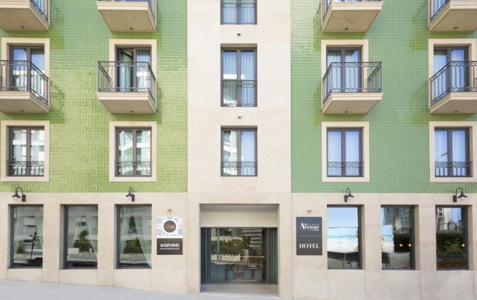 Gebouw van Hotel Acta The Avenue in Porto
