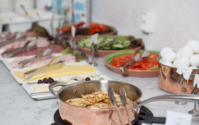 Ontbijtbuffet van Hotel Gamla Stan in Stockholm
