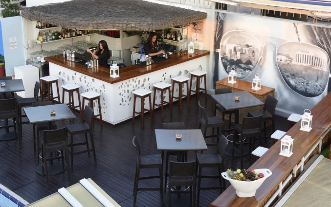 Bar van Hotel Poseidon in Athene