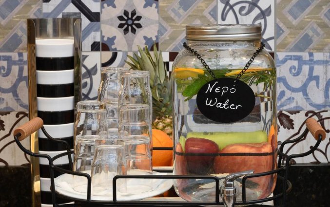 Ontbijtbuffet van Hotel Poseidon in Athene