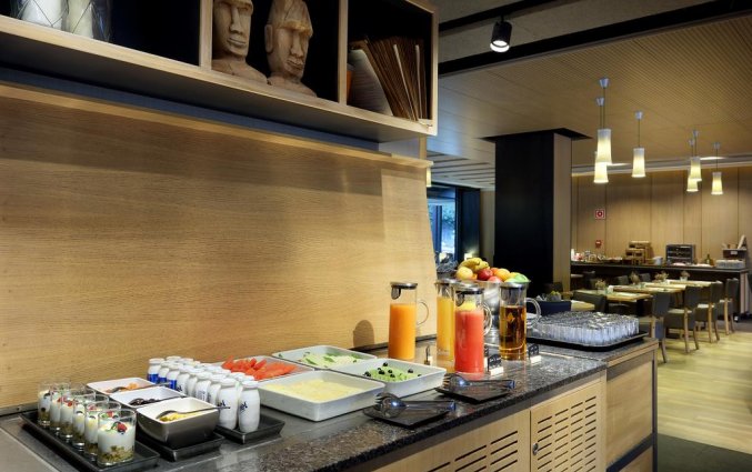 Ontbijtbuffet van Hotel Occidental in Bilbao