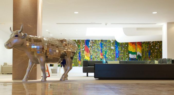 Lobby van Hotel Barcelo Bilbao Nervion