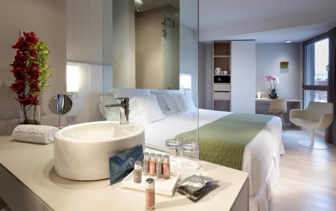 Tweepersoonskamer van Hotel Barcelo Bilbao Nervion