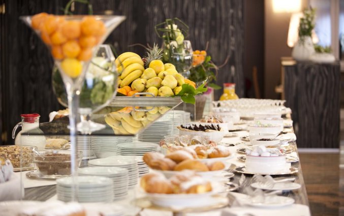 Ontbijt van hotel Montresor Palace in Verona