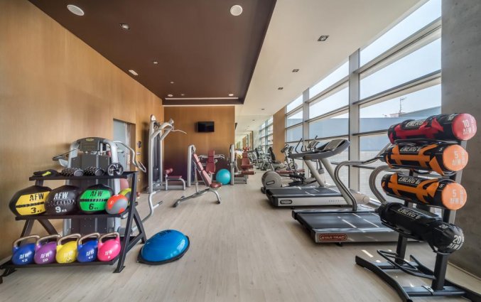 Fitnessruimte van Hotel Barcelo Malaga
