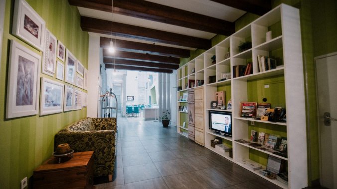 Lounge van Hotel Atrium Fashion