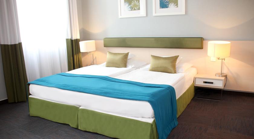 Tweepersoonskamer van Hotel Atrium Fashion in Budapest