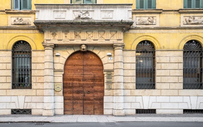 Gebouw van hotel Scalzi Verona