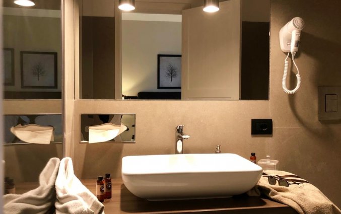 Badkamer van Vallegrande Nature Resort