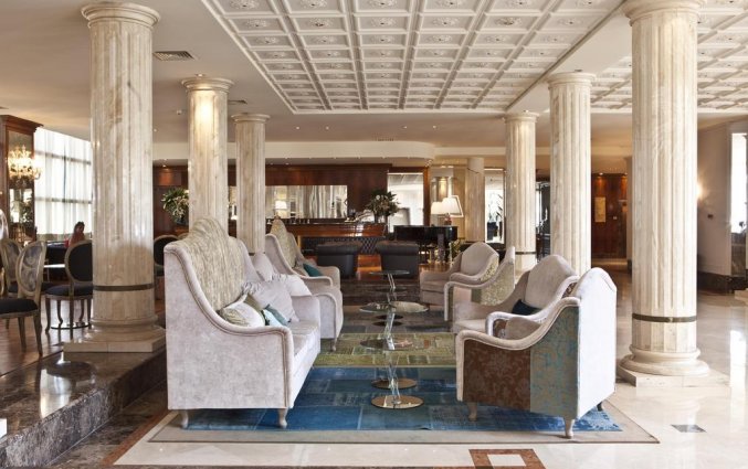 Lounge van Hotel Leon d'Oro Verona