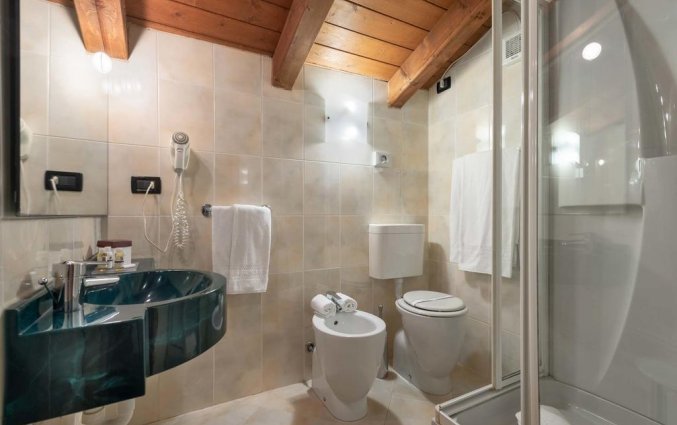 Badkamer van hotel Marco Polo Verona