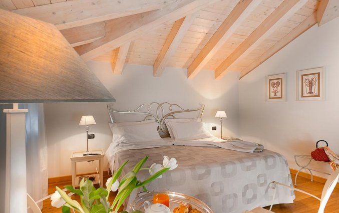 Tweepersoonskamer van hotel Marco Polo Verona