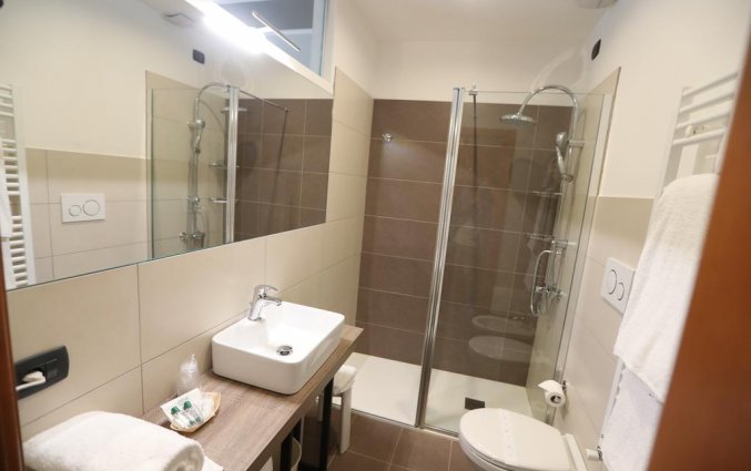 Badkamer van hotel Italia Verona