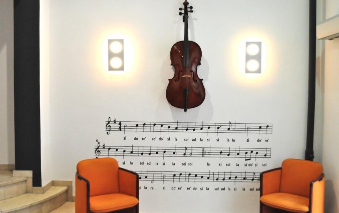 Lobby van Hotel Casual Valencia de la Musica in Valencia