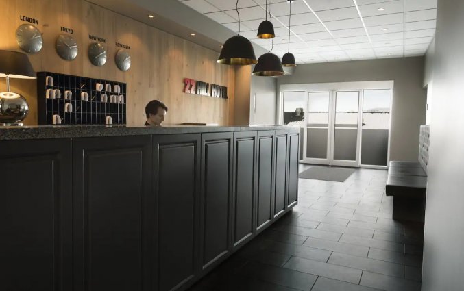 Receptie van Hotel 22 Hill in Reykjavik - IJsland