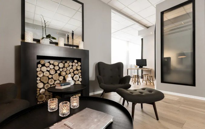 Zithoek van Hotel 22 Hill in Reykjavik - IJsland