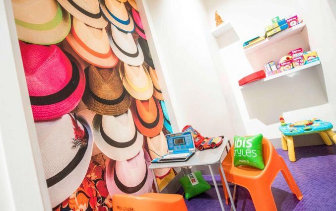 Zithoek van hotel Ibis Styles Nice Vieux Port Nice