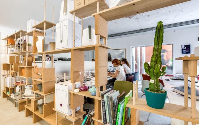 Lobby van Hotel du Pin Nice Port in Nice