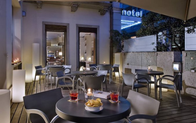 Terras van Hotel Best Western Plus Bologna in Venetie