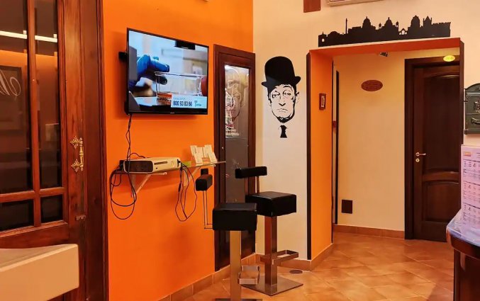 Lobby van Hotel Neapolis in Napels