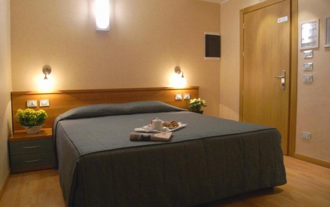 Tweepersoonskamer van Eurohotel in Milaan