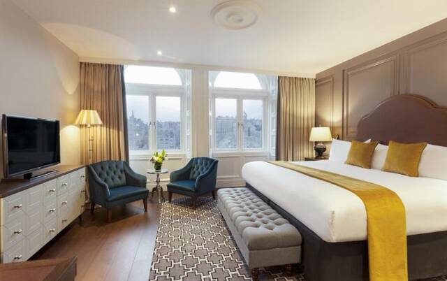 Tweepersoonskamer van Hotel Indigo Edinburgh Princess Street 
