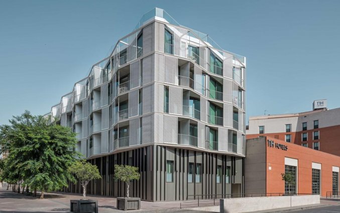 Gebouw van Hotel NH Malaga in Malaga