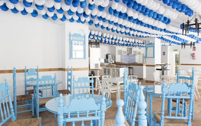 Eetzaal van Hotel Eliseos in Malaga