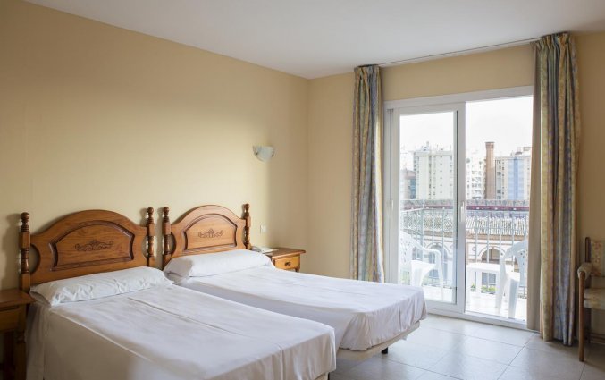 Tweepersoonskamer van Hotel Eliseos in Malaga