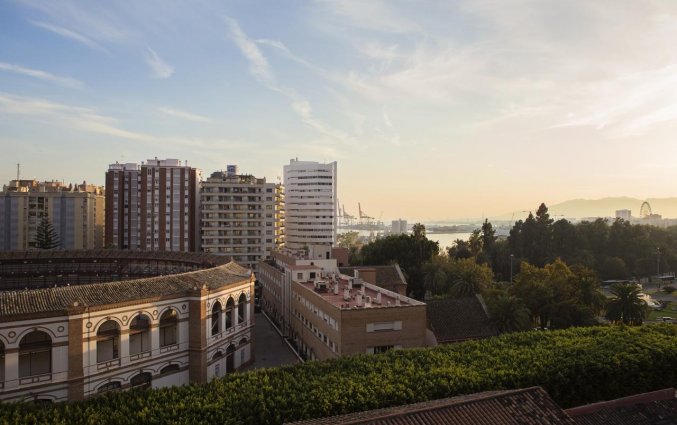Uitzicht van Hotel Eliseos in Malaga
