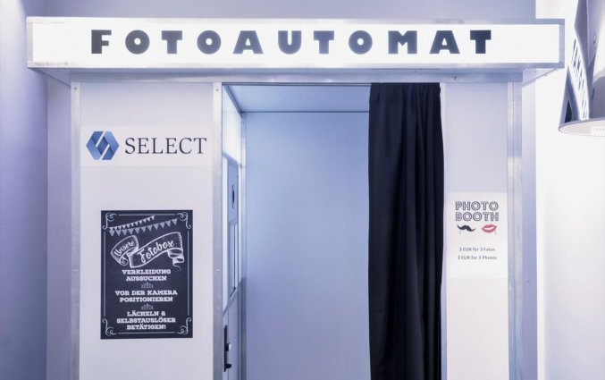 Fotoautomaat van Hotel Select Berlin The Wall in Berlijn