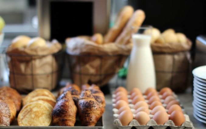 Ontbijt van C-Hotels Club in Florence