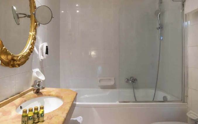 Badkamer in Hotel Machiavelli Palace