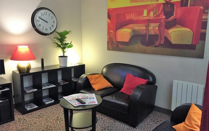 Lounge van Hotel Gambetta in Bordeaux