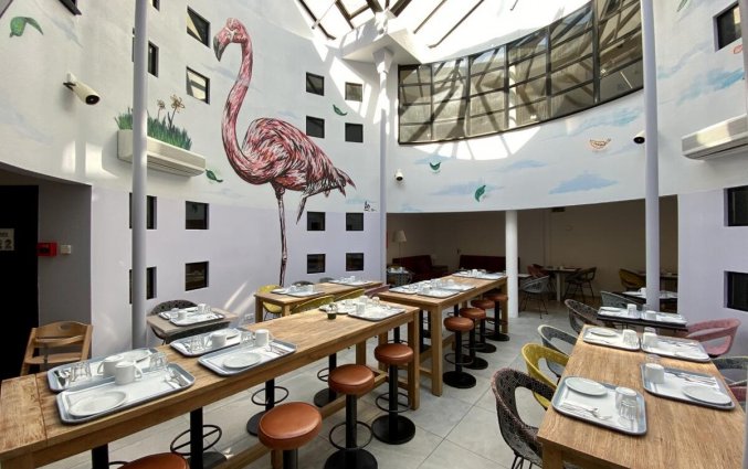 Ontbijtzaal van aparthotel Victoria Garden in Bordeaux