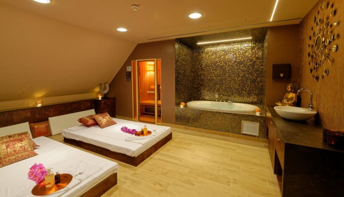 Massageruimte van het uHotel in Ljubljana