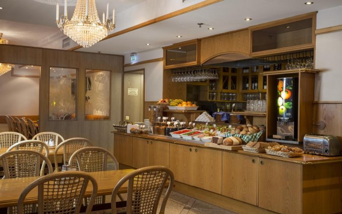 Ontbijtzaal van Hotel Crystal Plaza in Stockholm