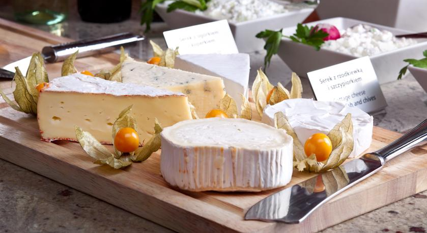 Ontbijt van Hotel Qubus Krakow