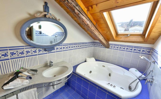 Badkamer bij Hotel Best Western Turijn