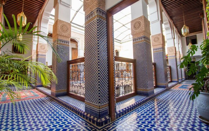 Binnentuin van Riad Myra in Fez